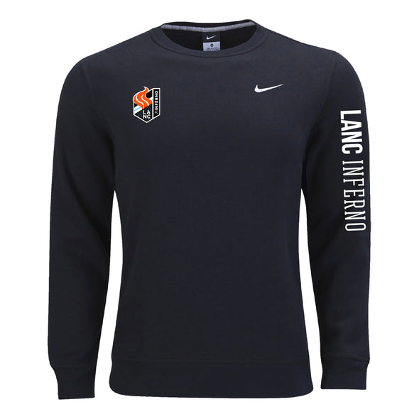 Lancaster Inferno "Badge" Nike Team Club Fleece Sweatshirt Black