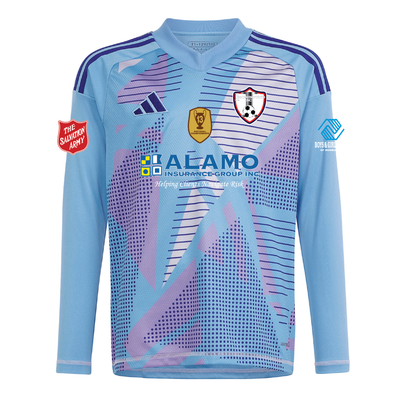 Ironbound SC adidas Tiro 24 LS GK Jersey Light Blue