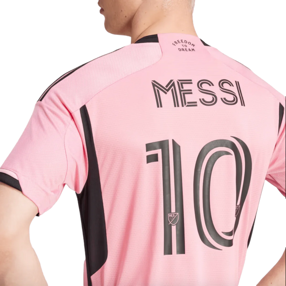 adidas Men's Inter Miami 2024/25 Messi Authentic Home Jersey