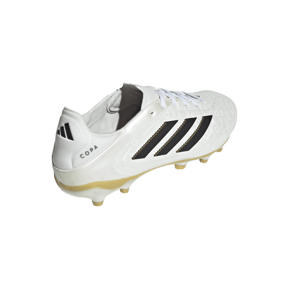 adidas Copa Pure 3 League FG Firm Ground Soccer Cleat -Zero Metallic / Core Black / Gold Metallic