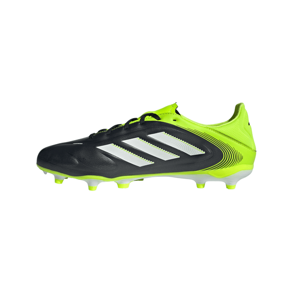 adidas Copa Pure 3 League FG Firm Ground Soccer Cleat - Core Black /Cloud White /Lucid Lemon