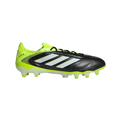 adidas Copa Pure 3 Elite FG Firm Ground Soccer Cleats- Core Black / Cloud White / Lucid Lemon