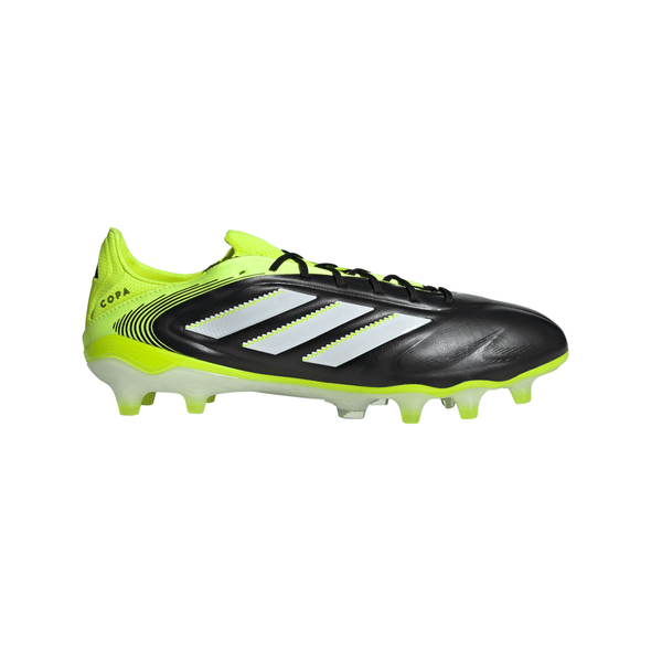 adidas Copa Pure 3 Elite FG Firm Ground Soccer Cleats- Core Black / Cloud White / Lucid Lemon