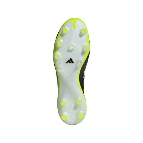 adidas Copa Pure 3 Elite FG Firm Ground Soccer Cleats- Core Black / Cloud White / Lucid Lemon