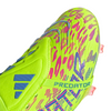 adidas Predator Elite FT FG Firm Ground Soccer Cleat - Lucid Lemon / Lucid Pink / Blue Fusion