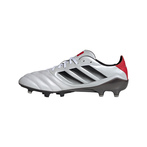 adidas Copa Icon II FG Firm Ground Soccer Cleats -  White/Core Black/ Pure Ruby