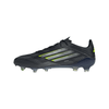 adidas F50 Elite FG Firm Ground Soccer Cleats- Core Black / Iron Metallic / Lucid Lemon