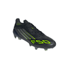 adidas F50 Elite FG Firm Ground Soccer Cleats- Core Black / Iron Metallic / Lucid Lemon