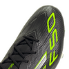 adidas F50 Elite FG Firm Ground Soccer Cleats- Core Black / Iron Metallic / Lucid Lemon