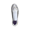 adidas F50 Elite Laceless FG Firm Ground Soccer Cleats-Cloud White / Core Black / Gold Metallic