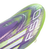 adidas F50 Elite Laceless FG Firm Ground Soccer Cleats- Purple Rush / Cloud White / Lucid Lemon