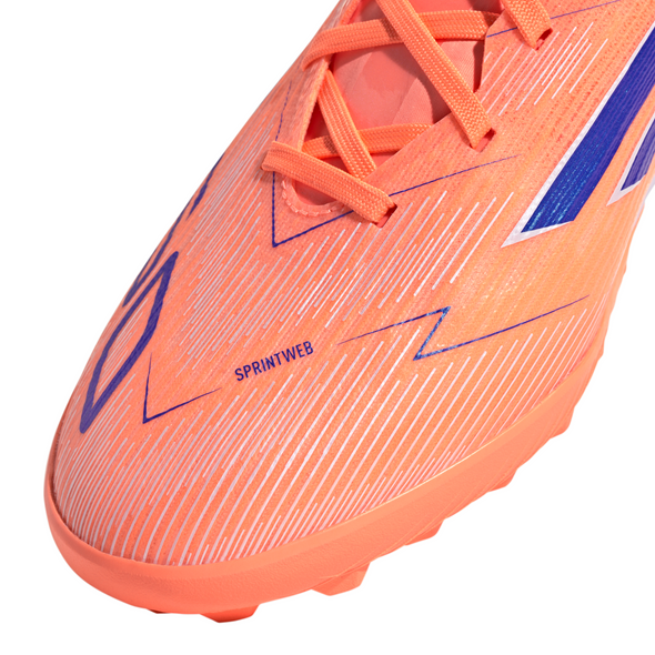 adidas F50 Pro TF Turf Soccer Cleats-  Beam Orange / Lucid Blue / Cloud White