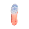 adidas F50 Elite Laceless Junior FG Firm Ground Soccer Cleats- Beam Orange / Lucid Blue / Cloud White