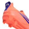 adidas F50 League Laceless Junior FG Firm Ground Soccer Cleats- Beam Orange / Lucid Blue / Cloud White