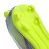 adidas F50 Junior Laceless  League FG Firm Ground Soccer Cleats -Purple Rush / Cloud White / Lucid Lemon