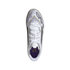 adidas F50 Junior League FG Firm Ground Soccer Cleats -Cloud White / Core Black / Gold Metallic