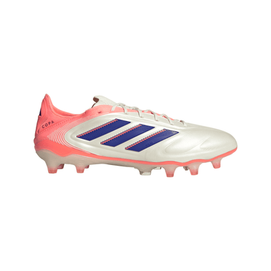 adidas Copa Pure 3 Elite FG Firm Ground Soccer Cleats- Off White / Lucid Blue / Signal Coral