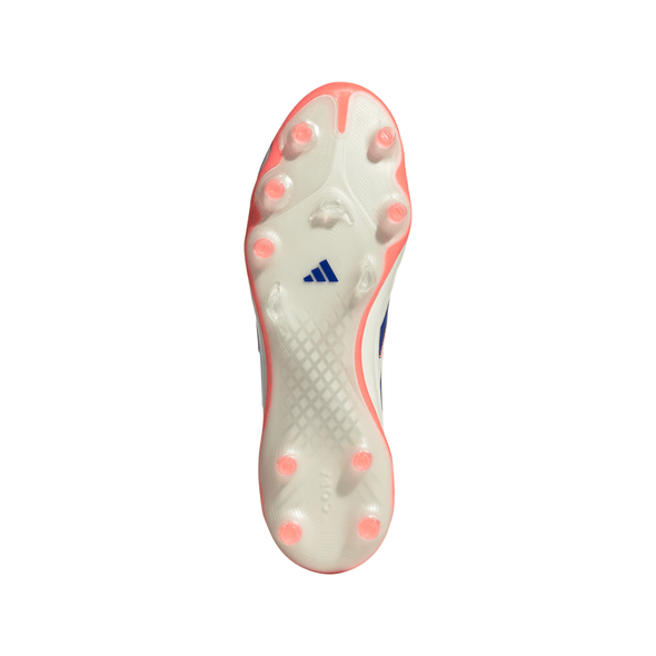 adidas Copa Pure 3 Elite FG Firm Ground Soccer Cleats- Off White / Lucid Blue / Signal Coral