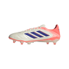 adidas Copa Pure 3 Elite FG Firm Ground Soccer Cleats- Off White / Lucid Blue / Signal Coral
