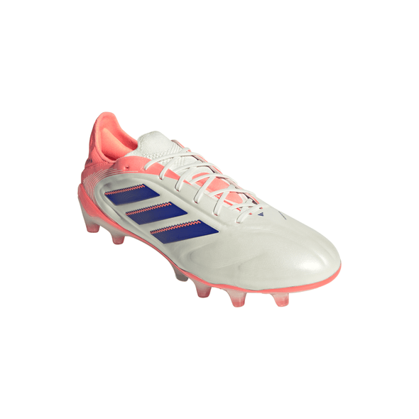 adidas Copa Pure 3 Elite FG Firm Ground Soccer Cleats- Off White / Lucid Blue / Signal Coral