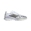adidas F50 League Junior TF Turf Soccer Cleats-Cloud White/Core Black/Gold Metallic