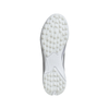 adidas F50 League Junior TF Turf Soccer Cleats-Cloud White/Core Black/Gold Metallic