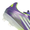 adidas F50 League FG Firm Ground Soccer Cleats- Purple Rush / Cloud White / Lucid Lemon
