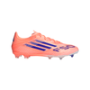 adidas F50 League FG Firm Ground Soccer Cleats- Beam Orange / Lucid Blue / Cloud White