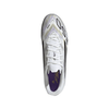 adidas F50 League FG Firm Ground Soccer Cleats-Cloud White / Core Black / Gold Metallic
