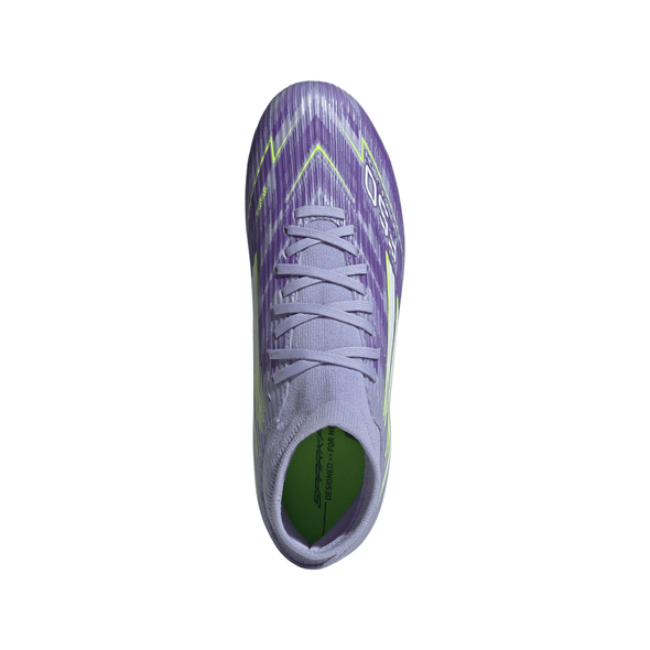 adidas F50 Sparkfusion League FG Women’s Firm Ground Soccer Cleat -Violet Tone / Lucid Lemon / Purple Rush