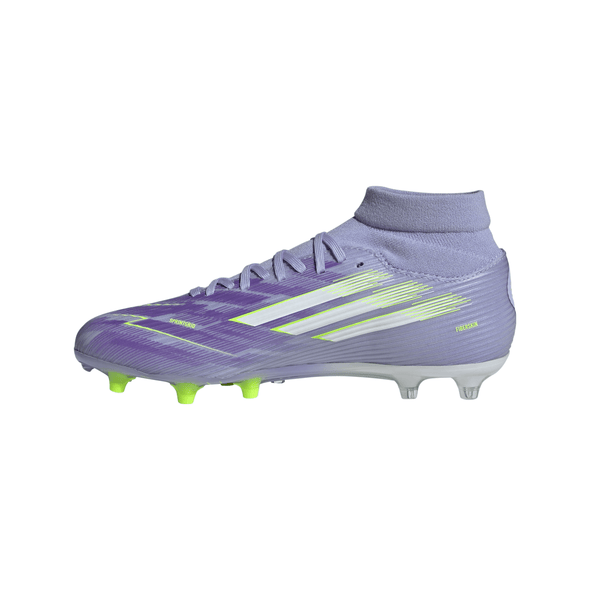adidas F50 Sparkfusion League FG Women’s Firm Ground Soccer Cleat -Violet Tone / Lucid Lemon / Purple Rush