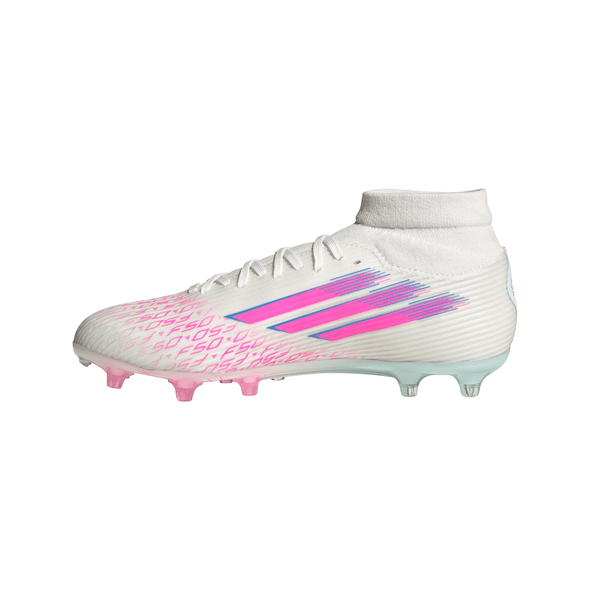 adidas F50 Sparkfusion League FG Women’s Firm Ground Soccer Cleat -Cloud White / Lucid Pink / Cloud White