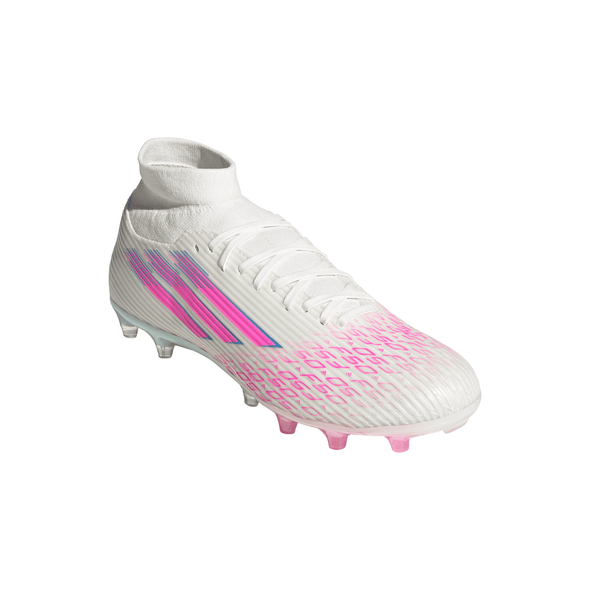 adidas F50 Sparkfusion League FG Women’s Firm Ground Soccer Cleat -Cloud White / Lucid Pink / Cloud White