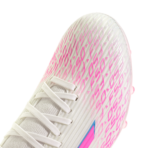 adidas F50 Sparkfusion League FG Women’s Firm Ground Soccer Cleat -Cloud White / Lucid Pink / Cloud White