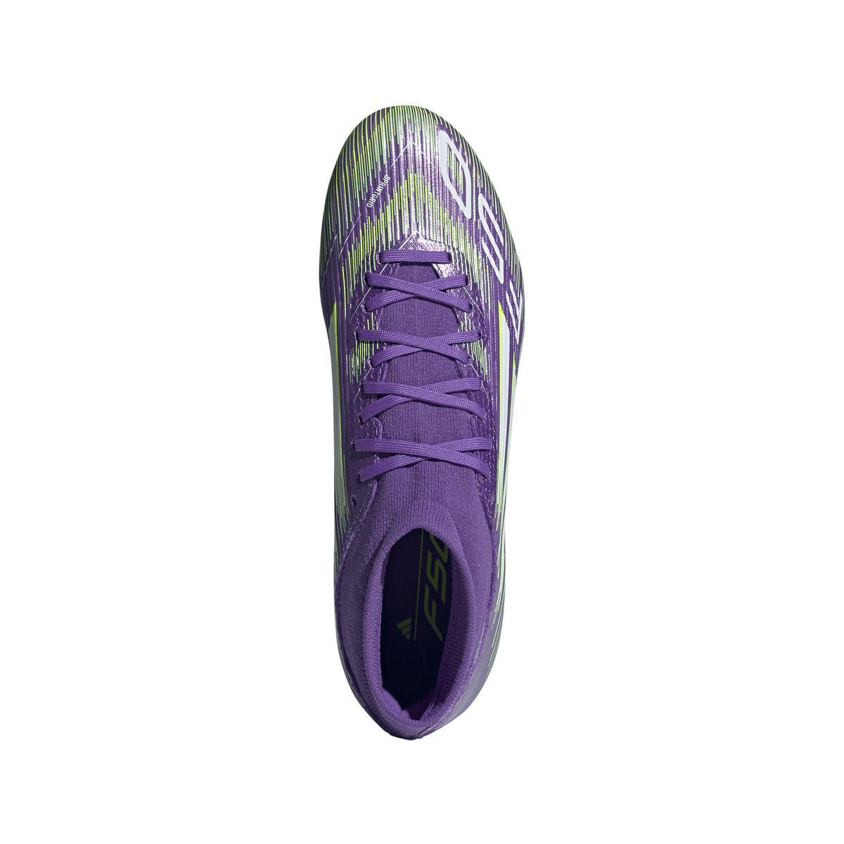 adidas F50 League Mid FG Firm Ground Soccer Cleats- Purple