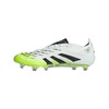 adidas Predator Elite FG Firm Ground Soccer Cleat- Cloud White / Core Black / Lucid Lemon