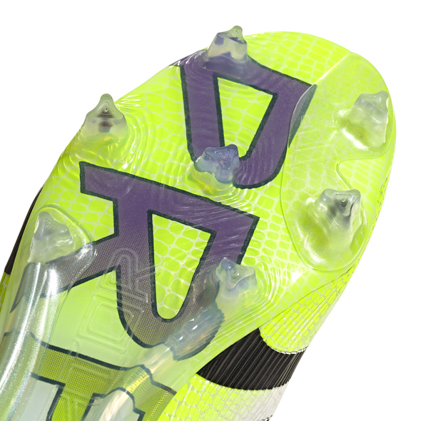 adidas Predator Elite FG Firm Ground Soccer Cleat- Cloud White / Core Black / Lucid Lemon