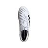 adidas Predator Elite FG Firm Ground Soccer Cleat -Cloud White / Core Black / Gold Metallic