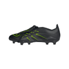 adidas Predator League FoldTongue FG Firm Ground Soccer Cleat -Core Black / Carbon / Lucid Lemon