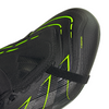 adidas Predator League FoldTongue FG Firm Ground Soccer Cleat -Core Black / Carbon / Lucid Lemon