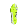 adidas Predator League FoldTongue FG Firm Ground Soccer Cleat -Cloud White / Core Black / Lucid Lemon
