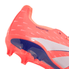 adidas Predator League FoldTongue FG Firm Ground Soccer Cleat - Signal Coral / Cloud White / Beam Orange
