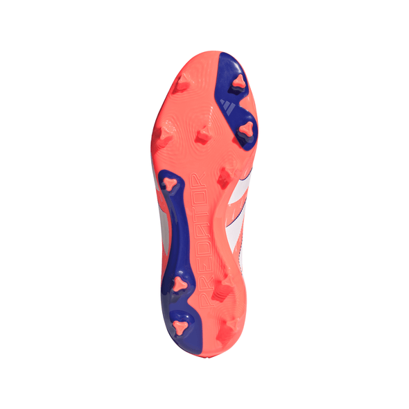 adidas Predator League FG Firm Ground Soccer Cleat - Signal Coral / Cloud White / Beam Orange