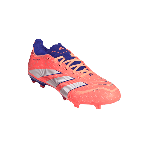 adidas Predator League FG Firm Ground Soccer Cleat - Signal Coral / Cloud White / Beam Orange
