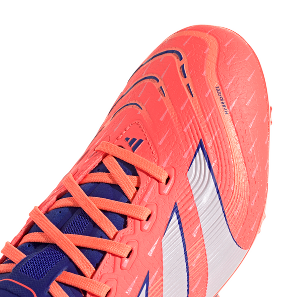 adidas Predator League FG Firm Ground Soccer Cleat - Signal Coral / Cloud White / Beam Orange
