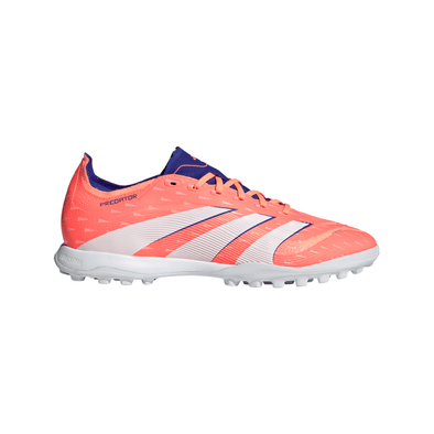 adidas Predator League Low TF Turf Soccer Cleat -  Signal Coral / Cloud White / Beam Orange