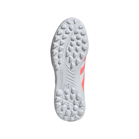 adidas Predator League TF Junior Turf Soccer Cleat - Signal Coral / Cloud White / Beam Orange