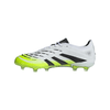 adidas Predator Pro FG Firm Ground Soccer Cleat - Cloud White / Core Black / Lucid Lemon