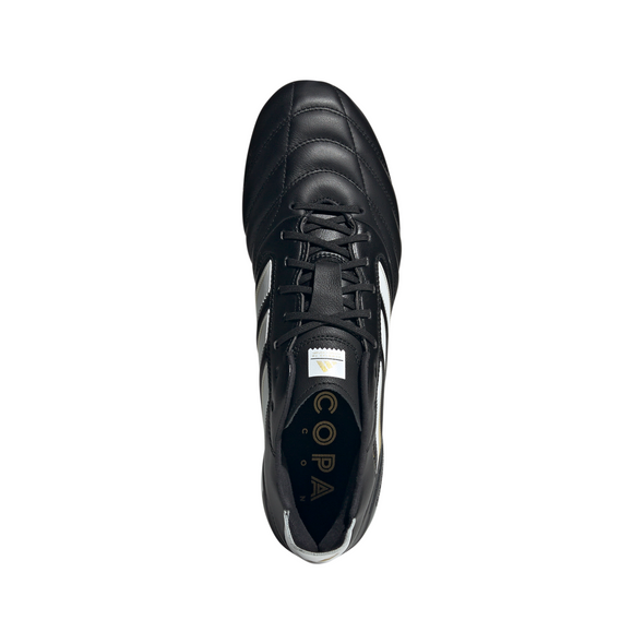 adidas Copa Icon II FG Firm Ground Soccer Cleats -  Core Black/ White/Gold Metallic