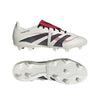 adidas Predator League FT FG Firm Ground Soccer Cleat - Off White/ Core Black/ Pure Ruby